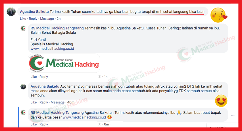 testimoni pasien stroke dan lumpuh rs medical hacking